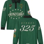 Mens-Green-Black-UFC-325-Rugby-Polo