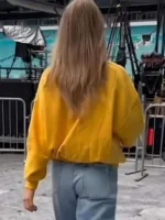 American Singer Taylor Swift Yellow Sweatshirt
