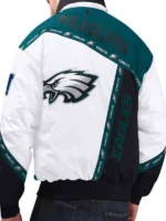 Green and Black Eagles Tape Jacket - Image 2
