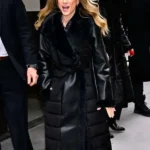 NYC 2026 Holly Hunter Fur Trim Coat