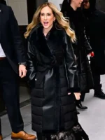 NYC 2026 Holly Hunter Fur Trim Coat