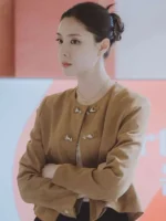 Seo Ji-hye Nice to Not Meet You Brown Jacket