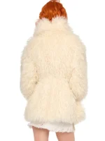 Norma Kamali Faux Fur Coat - Image 2