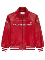 Porsche Racing Leather Jacket - Image 3