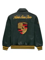 Porsche Racing Leather Jacket - Image 2