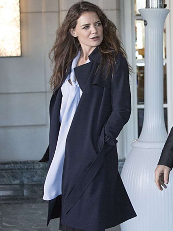 Ray-Donovan-Katie-Holmes-Coat Katie Holmes Ray Donovan Paige Finney Coat