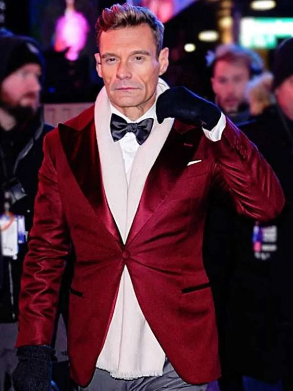 Ryan-Seacrest-The-New-Years-Eve-Celebration-Blazer Ryan Seacrest The New Year’s Eve Celebration Blazer