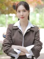 Nice to Not Meet You Seo Ji-hye Brown Cotton Jacket - Image 2