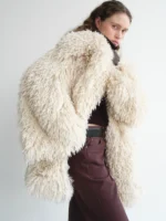 Source-Unknown-Faux-Fur-Coat-Off-White