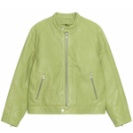 Stussy-Cafe-Racer-Leather-Jacket-Lime