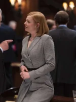 Shiv Roy Succession S02 Grey Coat