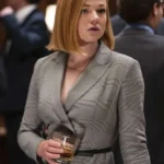 Shiv Roy Succession S02 Grey Coat