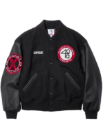 Supreme-40-Acres-Malcolm-X-Varsity-Jacket