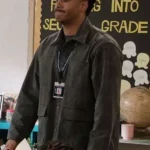 Abbott Elementary Zack Fox Grey Jacket