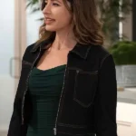 Beyond the Gates Jen Jacob Black Denim Jacket