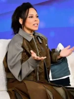 Tamron Hall Show Amirah Vann Oyeku Bomber Jacket - Image 2