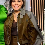 Tamron Hall Show Amirah Vann Oyeku Bomber Jacket