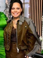 Tamron Hall Show Amirah Vann Oyeku Bomber Jacket