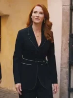 Monica Stevens The Rookie Black Blazer