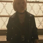 Emma Stratmann The Rookie Black Leather Jacket