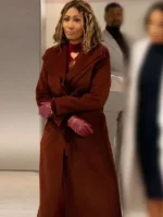 Trisha Mann Beyond The Gates Brown Trench Coat