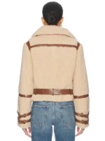 Bailey Moto Jacket In Camel Tularosa - Image 4