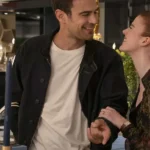 Theo James The Time Traveler’s Wife Black Cotton Jacket