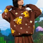 Very-Cool-x-Minecraft-Bee-Hoodie
